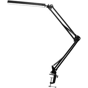 Λάμπα LED τραπεζιού με σφιγκτήρα AVIDE JAMES, 12 W, CCT, 450 lm, USB, μαύρο