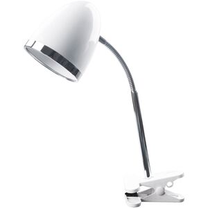 Λάμπα γραφείου με σφιγκτήρα AVIDE, E27, max 15 W, λευκό, 16 x 16 x 33 cm