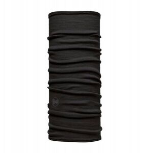 Ελαφρύς σωλήνας κασκόλ Merino Junior της Buff, μαύρο