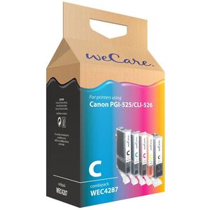 WECARE ARMOR cartridge pro CANON Pixma IP4850, MG5150, MG5250, MG6150, MG8150 (PGI-525+CLI-526B/C/M/Y) 1x20 ml/ 4x10 ml