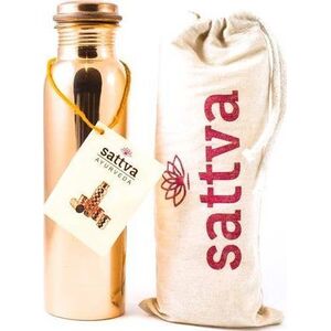 Sattva SATTVA_Ayurveda indyjska butelka miedziana Gładka 950ml