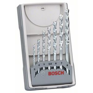 Wiertło Bosch do betonu walcowe 7 4 5 3 6 8 55mm zestaw (2607017035)