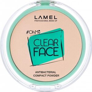 LAMEL Συμπαγής πούδρα αντιβακτηριδιακή OhMy Clear 403 6g