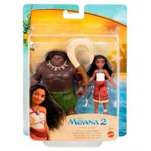 Disney Vaiana 2 Zestaw małych lalek Vaiana i Maui