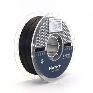 Gembird Υψηλής Ταχύτητας Νήμα PLA 1.75mm 1kg Μαύρο - 3DP-PLA1.75HY-01-BK