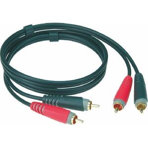 Kabel Klotz RCA (Cinch) x2 - RCA (Cinch) x2 2m czarny