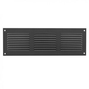 Μεταλλική γρίλια εξαερισμού MR3010A, 300 x 100 mm, ανθρακί χρώμα.