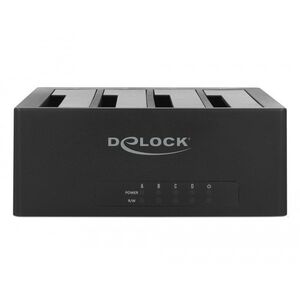 DeLOCK 63930, HDD, SSD, Serial ATA, 2.5,3.5", USB 3.2 Gen 1 (3.1 Gen 1) Type-B, Black, 5 Gbit/s
