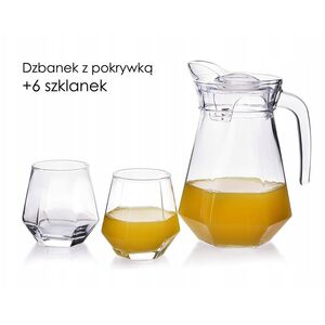 ADEL Σετ κανάτα και 6 ποτήρια 1,4L 6x330ml