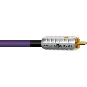 Ομοαξονικό καλώδιο RCA-RCA Wireworld Ultraviolet 8 (UVV) Μήκος: 1 m