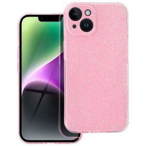 Θήκη CLEAR CASE 2 mm BLINK για IPHONE 16e (SE 4 2025) ροζ