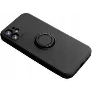 Θήκη SILICONE RING για IPHONE 16e (SE 4 2025) μαύρο