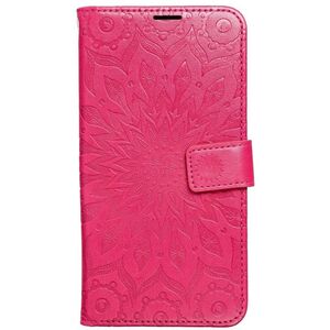 Θήκη βιβλίου MEZZO για XIAOMI Redmi Note 14 4G (GLOBAL - 164,84mm x 78,15mm x 8,16mm) μάνταλα ματζέντα