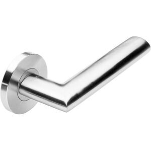 Λαβή πόρτας INOVO YHS - 07 INOX, καθολική, χρώμα ανοξείδωτου χάλυβα.