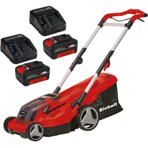 Χλοοκοπτική μηχανή μπαταρίας EINHELL GE-CM 36/37 Li, 2 x 18 V, 2 x 4.0 Ah, 37 cm, 45 l
