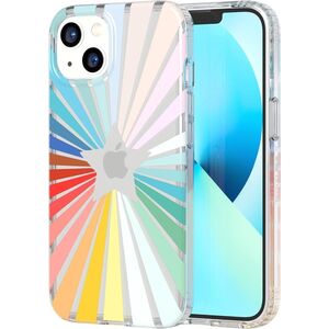 Tech21 EvoArt για iPhone 13 - Rainbow Sunburst