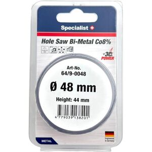 SPECIALIST+ κορώνα BI-METAL, 48 mm