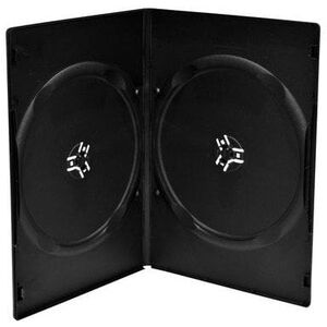 MediaRange θήκη DVD λεπτή για 7 δίσκους 9mm μαύρη 100τμχ