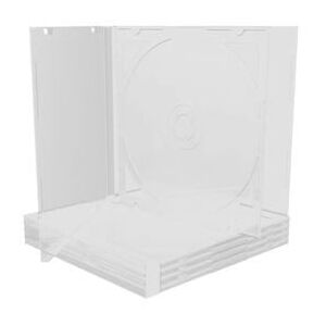 Θήκη MediaRange CD για 2 δίσκους 10.4mm με διαφανή δίσκο