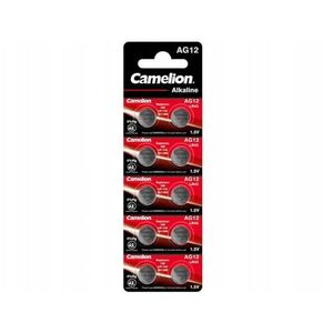 Μπαταρία χωρίς υδράργυρο, AG12/LR43/386, B10, 1.5V, CAMELION, 10 τεμ.