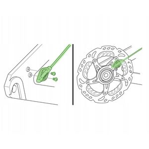 Shimano SM-DUE11 Αισθητήρας ταχύτητας Steps, 760 mm