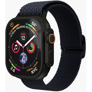 Πλεκτός Βρόχος 38 | 40 | 41mm Ένα Μέγεθος - Navy Black