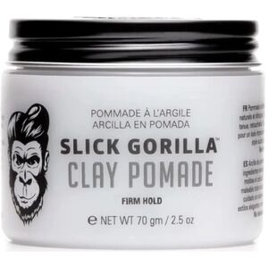 Slick Gorilla Clay Pomade – 2,5 ουγγιές για ισχυρό κράτημα και φυσικό φινίρισμα