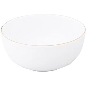 Πορσελάνινο μπολ MariaPaula Classic Gold, λευκό, ο 19 εκ., 820 ml