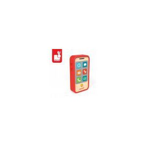 Janod Telefon drewniany z dźwiękami, JANOD - J05334