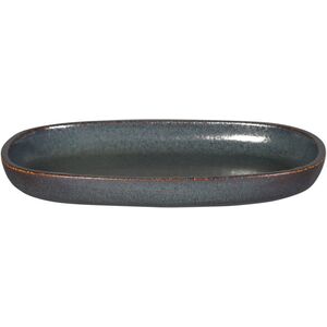 Πιατέλα STONE 23x15 cm ηφαιστειακή