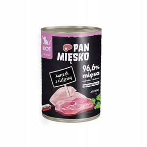 Karma mokra dla kota Kurczak z cielęciną (kociak) 400g