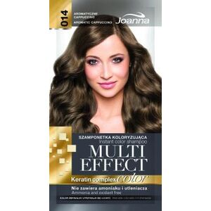 Joanna Multi Effect Color Keratin Complex Szamponetka 10 Kasztanowy Brąz 35 g