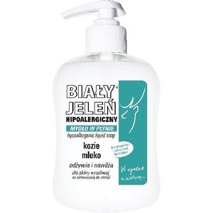 Biały Jeleń Mydło hipoalergiczne w płynie Kozie mleko 300ml