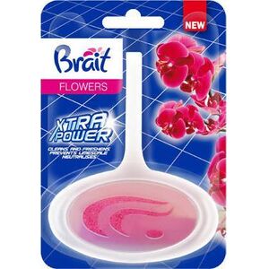 Brait Brait Xtra Power Kostka toaletowa do WC w koszyku -  Flowers 40g