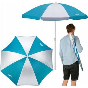 Nils Extreme NC7813 TURKUSOWY PARASOL PLAŻOWY 180 CM NILS