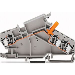 Wago Złączka przelotowa 6mm2 do przekladnikow napieciowych szara (282-866)