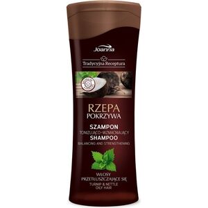 Joanna Szampon do włosów wzmacniający Rzepa i Pokrzywa Tradycyjna Receptura 300ml