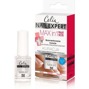 Celia Nail Expert Skoncentrowana kuracja do paznokci Max in 1 Nail SOS 10ml