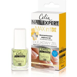 Celia Nail Expert Skoncentrowany olejkowy żel do paznokci i skórek Max in 1 Nail SPA 10ml