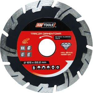 AWTools Tarcza diamentowa szybkie głębokie cięcie 230 x 22,2mm (AW46230)