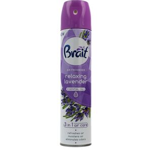 Brait 3in1 Odświeżacz Powietrza Relaxing Lavender 300 ml
