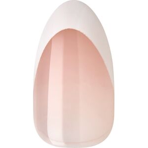 Kiss KISS Sztuczne paznokcie samoprzylepne Modern French, No Glue Needed, White Tips, Medium Almond