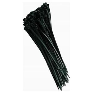 JAPRO Opaska zaciskowa trytytka 250x4,8mm czarna UV-odporna Jawal 812 TZ-25/5 BK opak. 100szt.