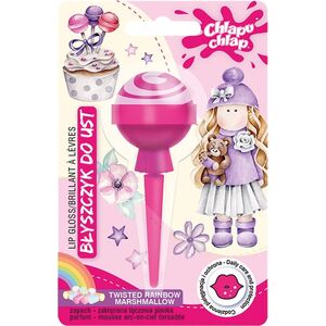 Chlapu Chlap CHLAPU CHLAP Błyszczyk do ust Lizak - zakręcona tęczowa pianka 8ml