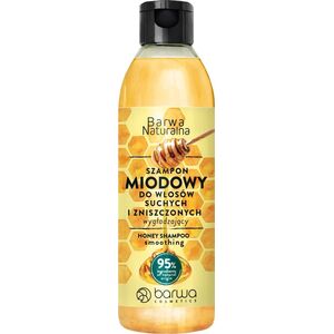 Barwa BARWA Naturalna Miodowy Szampon wygładzający do włosów suchych i zniszczonych 300 ml