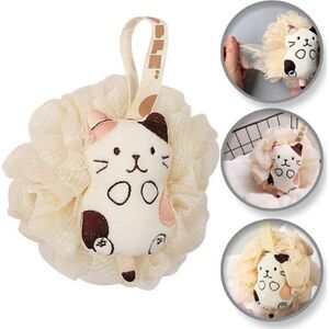 eCarla Szczotka gąbka do mycia ciała SWEETY na mokro XL 15cm GB15K