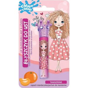 Chlapu Chlap CHLAPU CHLAP Błyszczyk do ust z koroną Mandarynka 1,8 ml