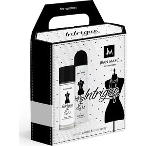 DRAMERS JEAN MARC Intrigue Zestaw prezentowy damski - woda toaletowa 50 ml + dezodorant 75 ml