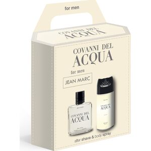 DRAMERS JEAN MARC Covanni Del Acqua Zestaw prezentowy męski - dezodorant 150 ml + woda po goleniu 100 ml