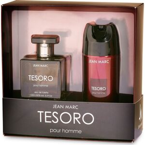 DRAMERS JEAN MARC Tesoro Zestaw prezentowy męski - woda toaletowa 100 ml + dezodorant 150 ml